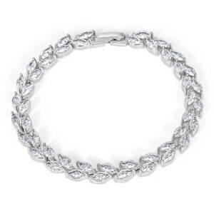 Leaves Armband dames met zirkonia kristallen