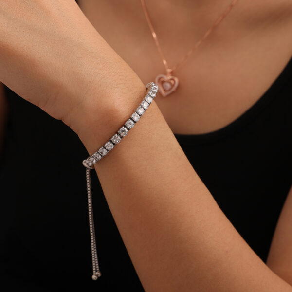 Swarovski Matrix Tennis Armband - Afbeelding 2